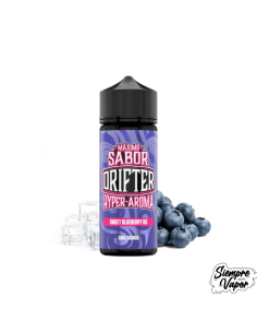 Sweet Blueberry Ice 10ml Hyper Longfill  Juice Sauz Drifter Bar