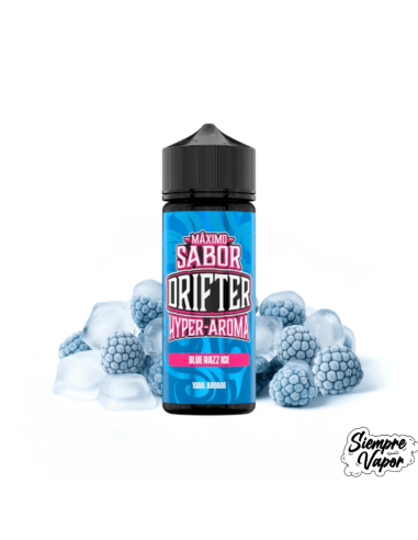 Blue Razz Ice 10ml Hyper Longfill  Juice Sauz Drifter Bar