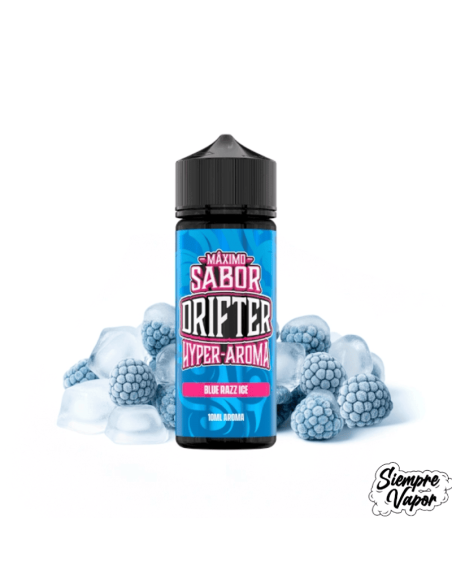 Blue Razz Ice 10ml Hyper Longfill  Juice Sauz Drifter Bar