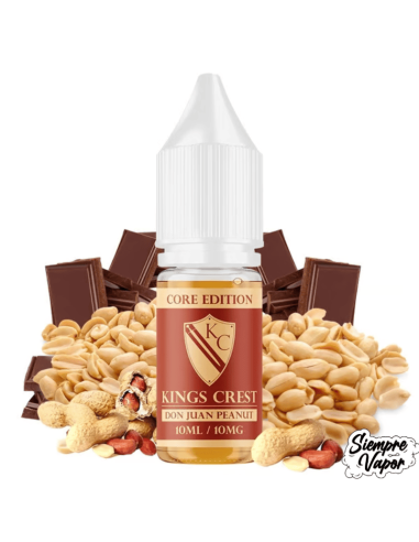 Don Juan Peanut Sales 10ml Core Edition Kings Crest Salts