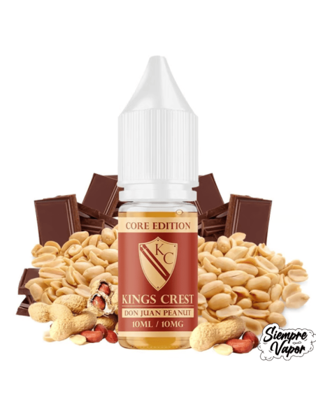 Don Juan Peanut Sales 10ml Core Edition Kings Crest Salts
