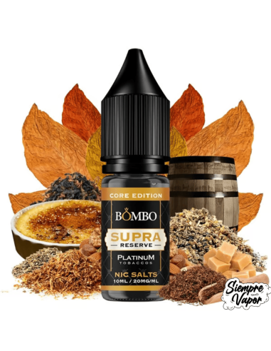Supra Reserve Platinum Tobaccos Sales 10ml Core Edition Bombo