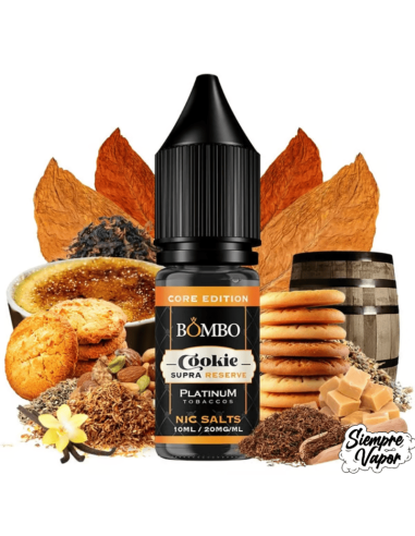 Sales Cookie Supra Reserve 10ml Core Edition Platinum Tobaccos by Bombo