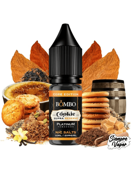 Sales Cookie Supra Reserve 10ml Core Edition Platinum Tobaccos by Bombo