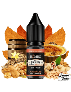 Nutty Supra Reserve Platinum Tobaccos Sales 10ml Core Edition Bombo