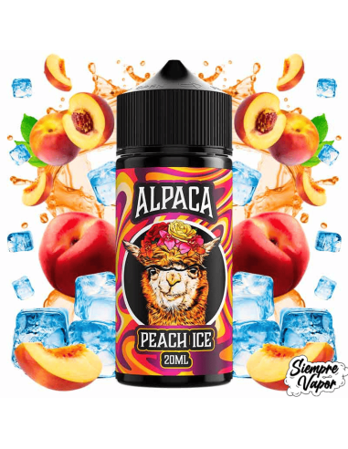 Peach Ice 20ml Longfill Alpaca