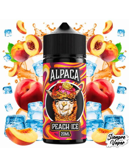 Peach Ice 20ml Longfill Alpaca