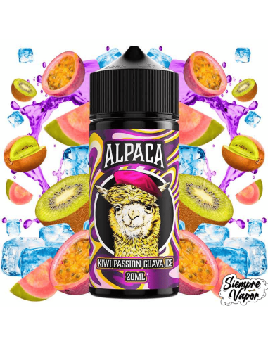 Kiwi Passion Guava Ice 20ml Longfill Alpaca