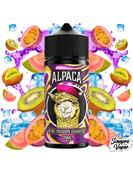 Kiwi Passion Guava Ice 20ml Longfill Alpaca