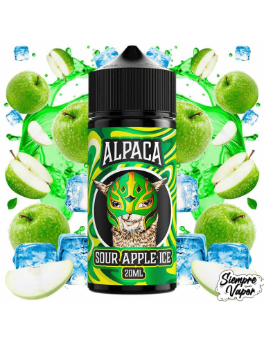 Sour Apple Ice 20ml Longfill Alpaca