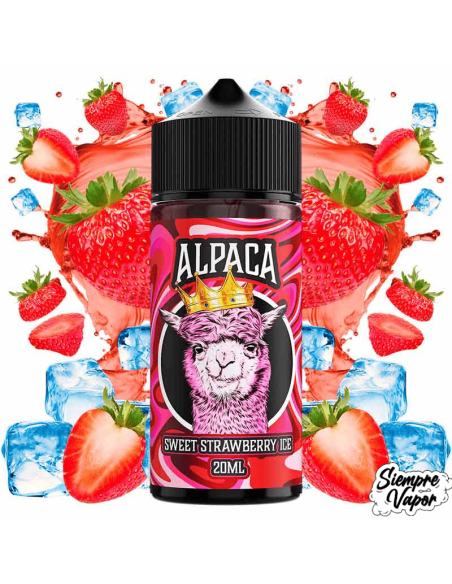 Sweet Strawberry Ice 20ml Longfill Alpaca