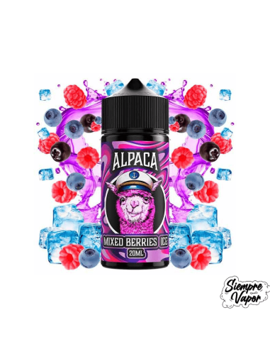 Alpaca Mixed Berries Ice 20ml Longfill Alpaca