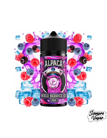 Alpaca Mixed Berries Ice 20ml Longfill Alpaca