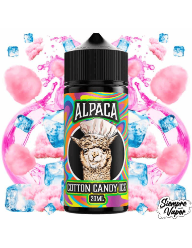 Alpaca Cotton Candy Ice 20ml Longfill Alpaca