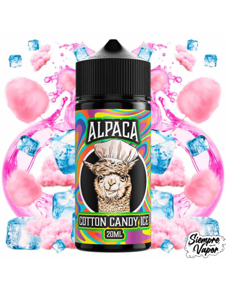 Alpaca Cotton Candy Ice 20ml Longfill Alpaca