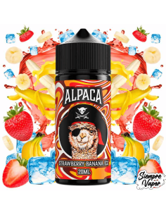 Alpaca Strawberry Banana Ice 20ml Longfill Alpaca
