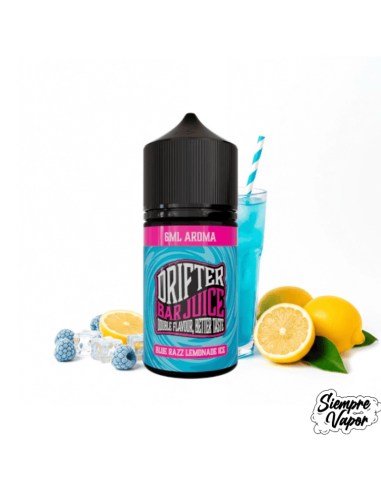 Blue Razz Lemonade Ice 6ml Longfill Juice Sauz Drifter Bar