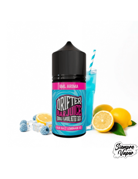 Blue Razz Lemonade Ice 6ml Longfill Juice Sauz Drifter Bar