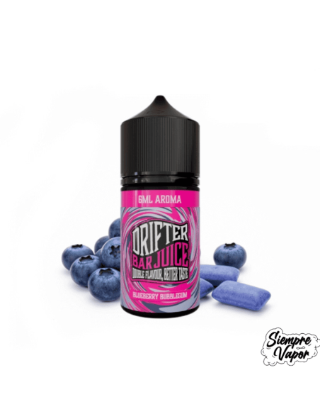 Blueberry Bubblegum 6ml Longfill Juice Sauz Drifter Bar