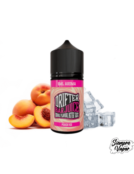 Peach Ice 6ml Longfill Juice Sauz Drifter Bar