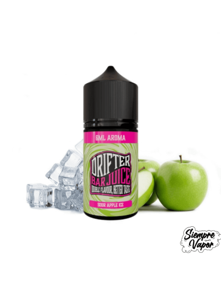 Sour Apple Ice 6ml Longfill Juice Sauz Drifter Bar