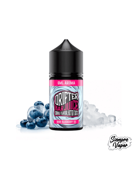 Sour Blueberry Ice 6ml Longfill Juice Sauz Drifter Bar