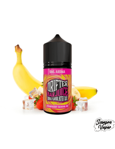 Strawberry Banana Ice 6ml Longfill Juice Sauz Drifter Bar