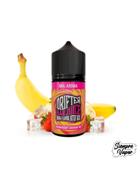 Strawberry Banana Ice 6ml Longfill Juice Sauz Drifter Bar