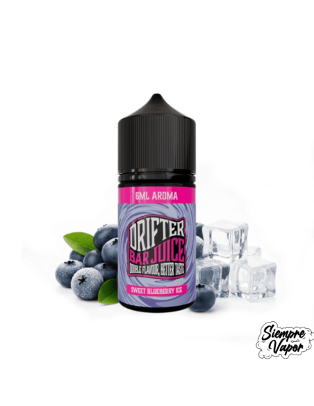 Sweet Blueberry Ice 6ml Longfill Juice Sauz Drifter Bar