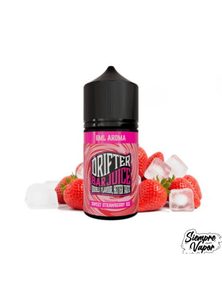 Sweet Strawberry Ice 6ml Longfill Juice Sauz Drifter Bar