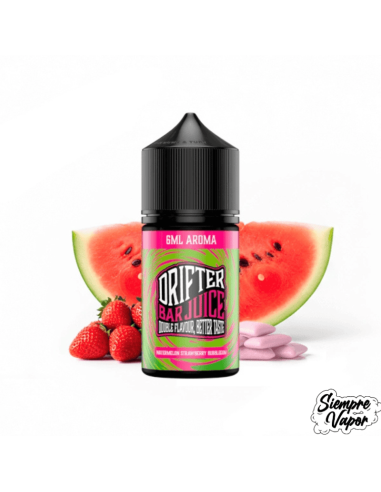 Watermelon Strawberry Bubblegum 6ml Longfill -...