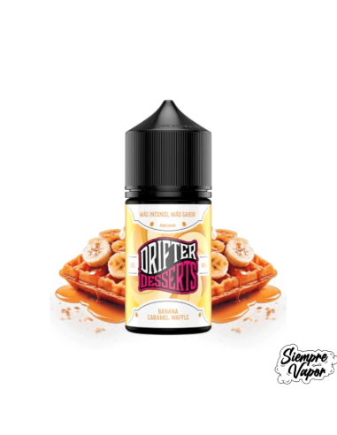 Banana Caramel Waffle 6ml Longfill Juice Sauz Drifter Bar