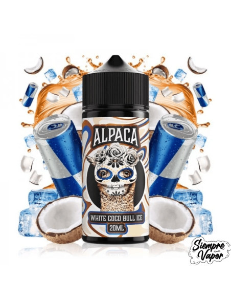 Alpaca White Coco Bull Ice 20ml Longfill Alpaca
