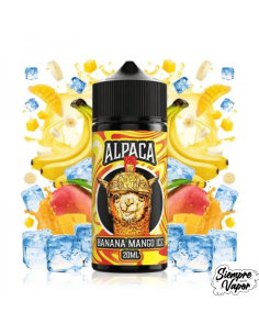 Alpaca Banana Mango Ice 20ml Longfill Alpaca