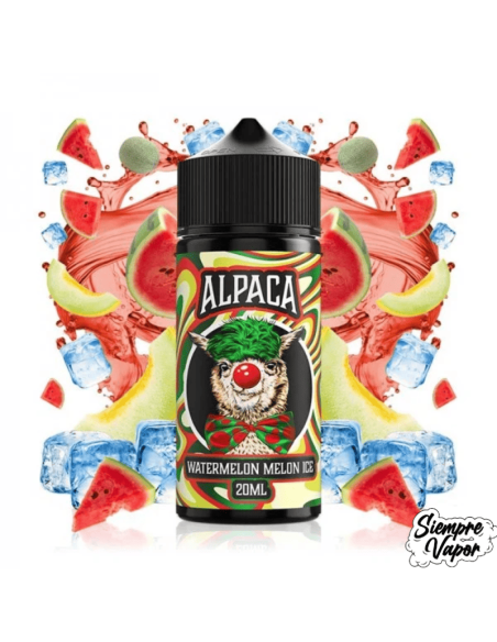 Alpaca Watermelon Melon Ice 20ml Longfill Alpaca