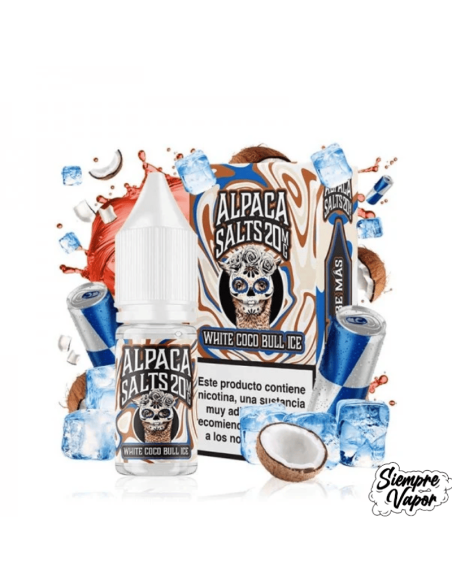 Sales White Coco Bull Ice 10ml Alpaca Salts