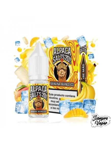 Sales Banana Mango Ice 10ml Alpaca Salts