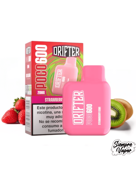Pod desechable Strawberry Kiwi poco 600 20mg  Juice Sauz Drifter Bar