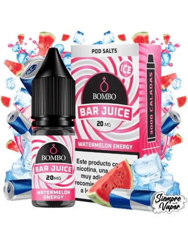 Sales Watermelon Energy Ice 10ml Bar Juice by Bombo