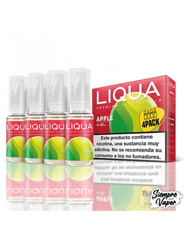 Liqua 4Pack Apple 10ML