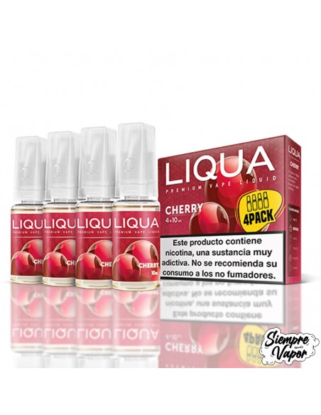 Liqua Cherry 10ML 4Pack