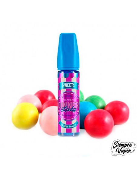 Comprar Bubble Trouble de Dinner Lady, sabor a chicle | Siempre Vapor